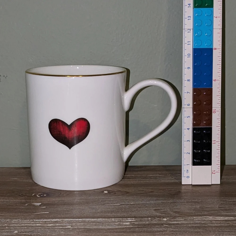 Rory Dobner Red Love Heart Majestic Mug